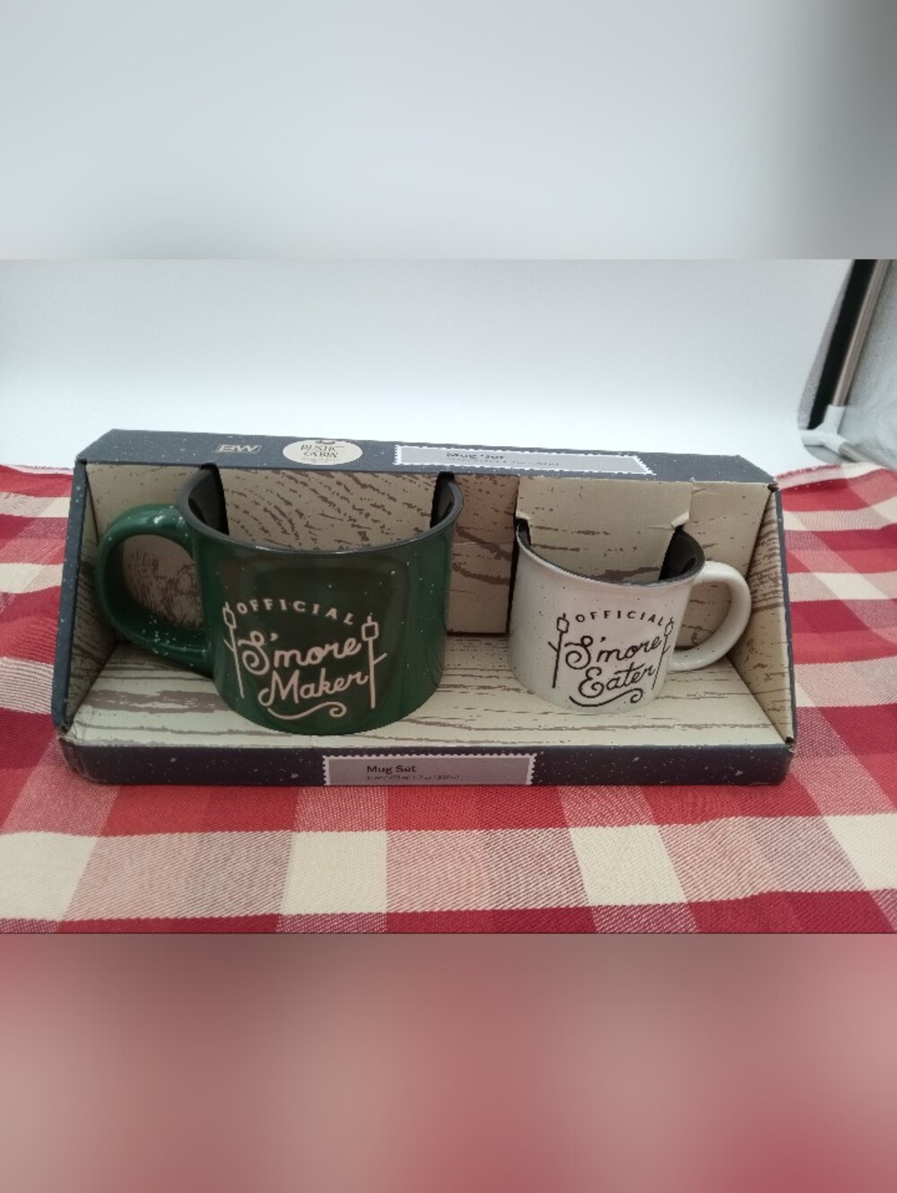 Official S'more Maker 2 Coffee Cup Set NIB